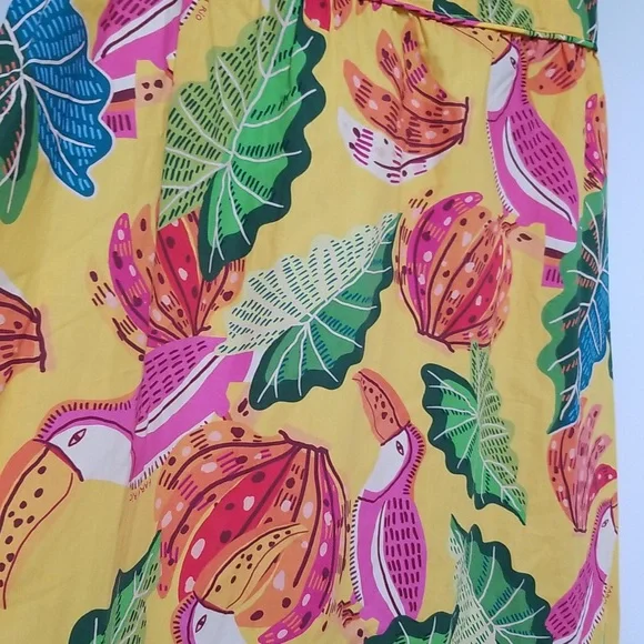 FARM RIO Beaks & Bananas Cotton Maxi Dress - Picture 5 of 12
